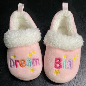 Wonder nation baby girl slippers size 5